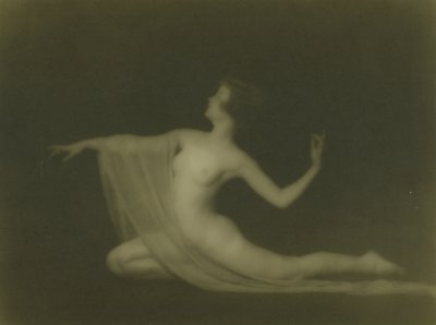 Formal Nude Study by Arnold Genthe